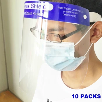 Splash-proof Ultra-light Protective Full Face Protective Saliva Protection Clear Visor Respirator Face Shield Mask
Splash-proof Ultra-light Protective Full Face Protective Saliva Protection Clear Visor Respirator Face Shield Mask