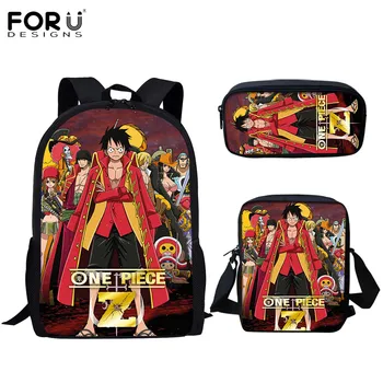 FORUDESIGNS Anime One PIece Pattern 3pcs Schoolbag Set for Primary School Studernts Lightweight Black Comfort Shoulder Backpack
FORUDESIGNS Anime One PIece Pattern 3pcs Schoolbag Set for Primary School Studernts Lightweight Black Comfort Shoulder Backpack