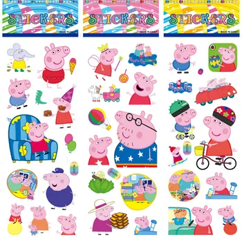 12pcs/set Peppa Pig 3D Bubble Sticker Cartoon Toy Pink Pig Pig Sticker Toy Action Character Child Toy Gift
12pcs/set Peppa Pig 3D Bubble Sticker Cartoon Toy Pink Pig Pig Sticker Toy Action Character Child Toy Gift