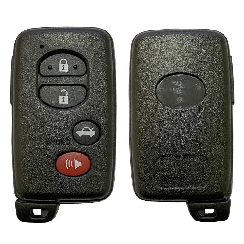 

CN007222 Aftermarket 4 Button Toyota Avalon 2010-2013 Smart Key Remote With 433MHz 89904-07071 FCC ID: 14AAC PAGE1 98 4D-67 Chip