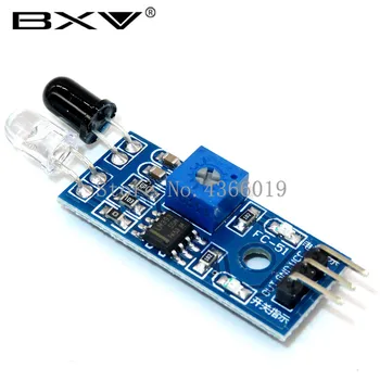 Smart Car Robot Reflective Photoelectric 3pin IR Infrared Obstacle Avoidance Sensor Module for Diy Kit
Smart Car Robot Reflective Photoelectric 3pin IR Infrared Obstacle Avoidance Sensor Module for Diy Kit