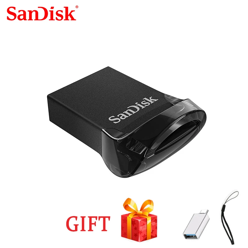 

100% SanDisk CZ430 USB флеш-накопитель, 512 ГБ, 64 ГБ, 16 ГБ, USB 3,1 до 130 Мб/с, флеш-накопитель USB 3,0, USB-Флешка 32 Гб, 128 ГБ, 256 ГБ
