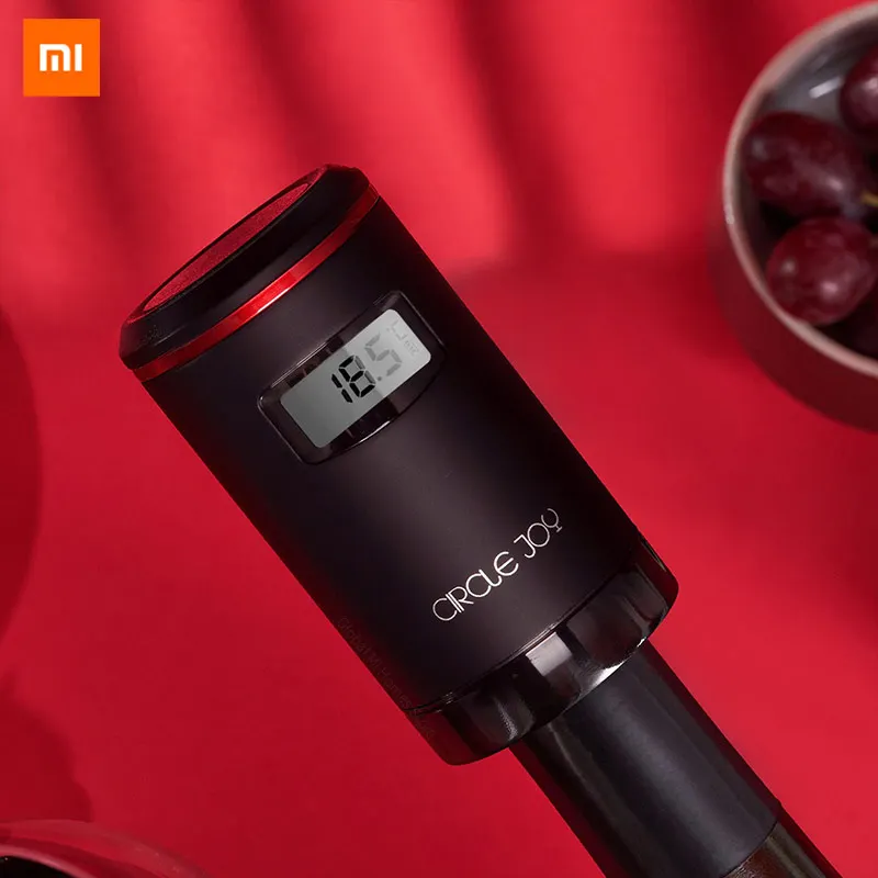 Xiaomi Mijia Circle joy Yuanle Intelligent Electric Vacuum Red Wine Preservation PlugEfficient and long-term storage
Xiaomi Mijia Circle joy Yuanle Intelligent Electric Vacuum Red Wine Preservation PlugEfficient and long-term storage