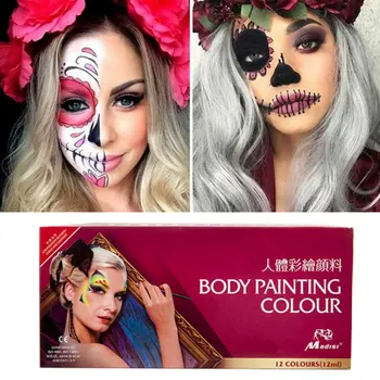 12-color Body Paint Mild And Non-irritating Body Painting Crayon Oil Body Painting Cream Waterproof Long-Lasting Face Body Paint
12-color Body Paint Mild And Non-irritating Body Painting Crayon Oil Body Painting Cream Waterproof Long-Lasting Face Body Paint