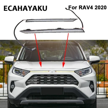 ECAHAYAKU Car DRL LED Daytime Running Light Blue Yellow Turn Signal lamp 12V For Toyota RAV4 2019 2020 Cover Decoration Light
ECAHAYAKU Car DRL LED Daytime Running Light Blue Yellow Turn Signal lamp 12V For Toyota RAV4 2019 2020 Cover Decoration Light