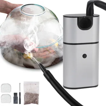 Cooking Tool Bar Portable Handheld For Food Drink Aluminum Alloy Cold Cocktail BBQ Meat Steak Kitchen Smoke Infuser Chips
Cooking Tool Bar Portable Handheld For Food Drink Aluminum Alloy Cold Cocktail BBQ Meat Steak Kitchen Smoke Infuser Chips