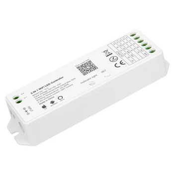 5-in-1 LED WIFI Controller Smart 6 Channels Wireless Controller for RGB RGBW CCT LED Strip Light WIFi Light bar controller
5-in-1 LED WIFI Controller Smart 6 Channels Wireless Controller for RGB RGBW CCT LED Strip Light WIFi Light bar controller