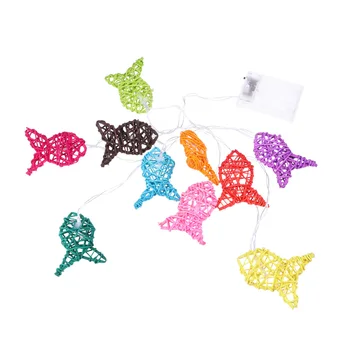 1.2-meter LED Colorful Fish Shaped Constantly Bright LED String Night Lights Set with 10 Bulbs for Christmas Home Outdoors Decor
1.2-meter LED Colorful Fish Shaped Constantly Bright LED String Night Lights Set with 10 Bulbs for Christmas Home Outdoors Decor