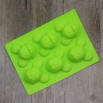 Silicone 6 Even Mickey Mouse Cake Mold Mickey Hand Soap Mold DIY Baking Tools
Silicone 6 Even Mickey Mouse Cake Mold Mickey Hand Soap Mold DIY Baking Tools