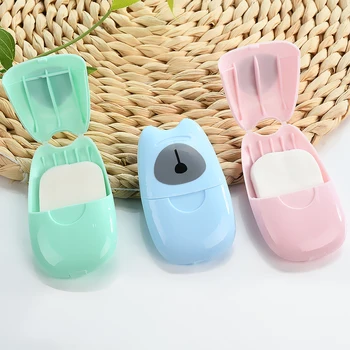 50Pcs Outdoor Travel Soap Paper Washing Hand Bath Clean Scented Slice Sheets Disposable Box Soap Portable Mini Paper Soap
50Pcs Outdoor Travel Soap Paper Washing Hand Bath Clean Scented Slice Sheets Disposable Box Soap Portable Mini Paper Soap