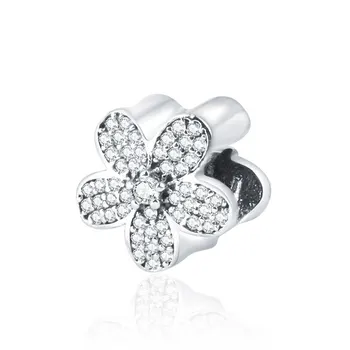 2016 Summer 925-Sterling-Silver Pave CZ Daisy Flower Charms with AAAA Cubic Zirconia For Women Fit Pandora Bracelets DIY Jewelry
2016 Summer 925-Sterling-Silver Pave CZ Daisy Flower Charms with AAAA Cubic Zirconia For Women Fit Pandora Bracelets DIY Jewelry