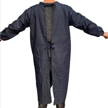 Coffee Shop Work Chef Aprons House Cleaning Long Sleeve Denim Apron Chef Bib Restaurant Aprons Men Women Kitchen Cooking Apron
Coffee Shop Work Chef Aprons House Cleaning Long Sleeve Denim Apron Chef Bib Restaurant Aprons Men Women Kitchen Cooking Apron