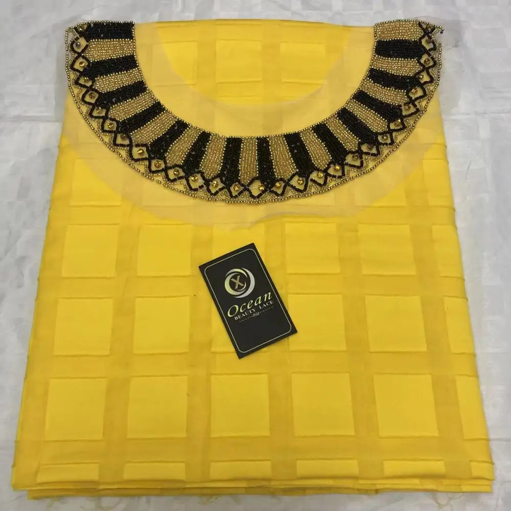 24 colors high quality Swiss voile lace fabric yellow African cotton lace 5 yards with embroidered collar for dress CLL004
24 colors high quality Swiss voile lace fabric yellow African cotton lace 5 yards with embroidered collar for dress CLL004