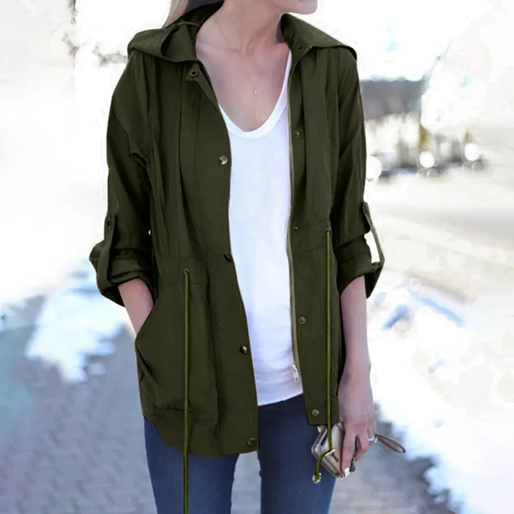 Coats Women 2019 new arrival Long-sleeved Solid plus Large Size Jacket Hooded Europe Cardigan zipper Clothing Vestidos#J30
Coats Women 2019 new arrival Long-sleeved Solid plus Large Size Jacket Hooded Europe Cardigan zipper Clothing Vestidos#J30