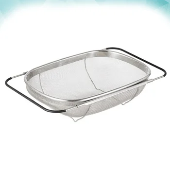 1pc Drain Basket Double Handles Strainer Washing Basket for Vegetables 
1pc Drain Basket Double Handles Strainer Washing Basket for Vegetables