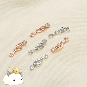 High Quality Copper Clasps Accessories For DIY Jewelry Bracelet Making Clasps & Hooks For Pearls Necklace Jewelry Making P-002
High Quality Copper Clasps Accessories For DIY Jewelry Bracelet Making Clasps & Hooks For Pearls Necklace Jewelry Making P-002