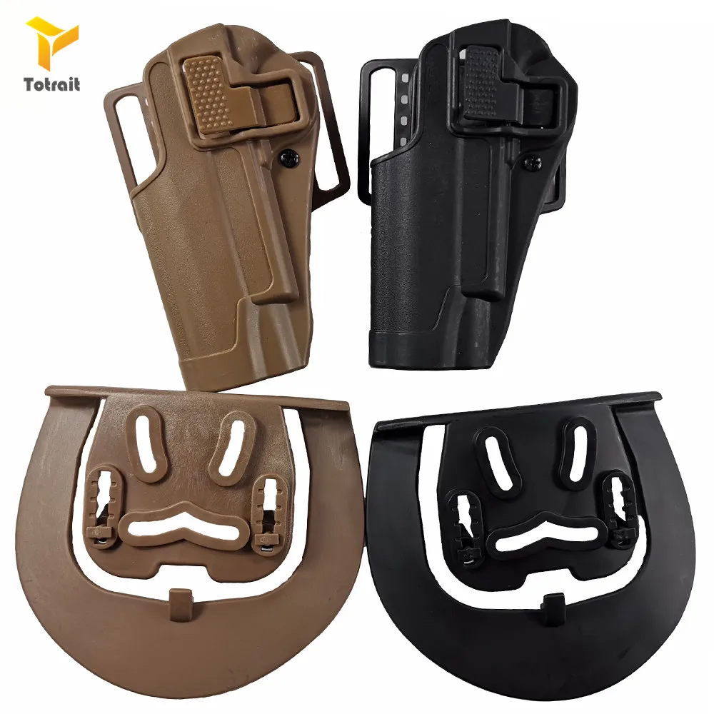 TOtrait CQC revolver Belt Gun Holster accessories for Colt 1911 Left hand Tactical Holder Gun Holster Belt Adapter
TOtrait CQC revolver Belt Gun Holster accessories for Colt 1911 Left hand Tactical Holder Gun Holster Belt Adapter