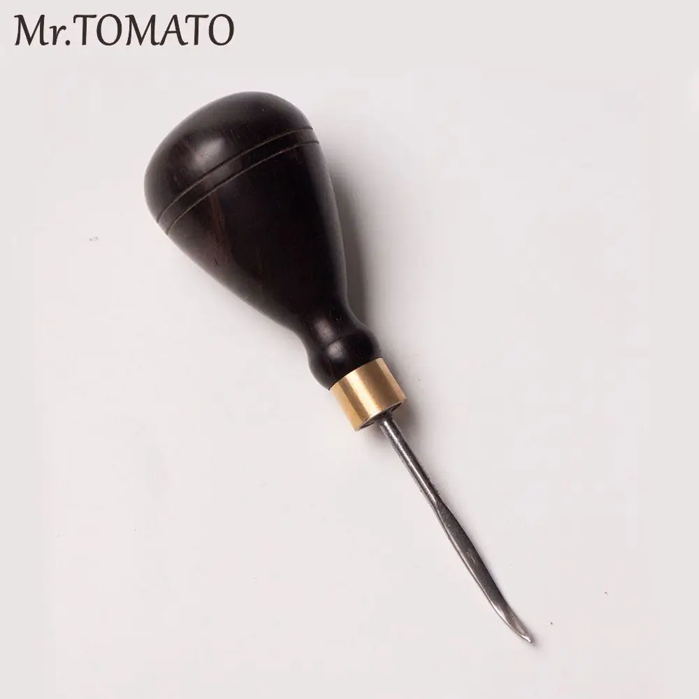High quality Professional Leather Wood Handle Awl Tools curve steel awl Leather craft Stitching Sewing Accessories
High quality Professional Leather Wood Handle Awl Tools curve steel awl Leather craft Stitching Sewing Accessories