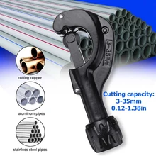 Steel Tubing Cutter 1/8" to 1-3/8" Stainless Steel Aluminum Copper Pipe Tube Cutter Knife Cut Plumbing Tool Home Hand Tools
Steel Tubing Cutter 1/8" to 1-3/8" Stainless Steel Aluminum Copper Pipe Tube Cutter Knife Cut Plumbing Tool Home Hand Tools