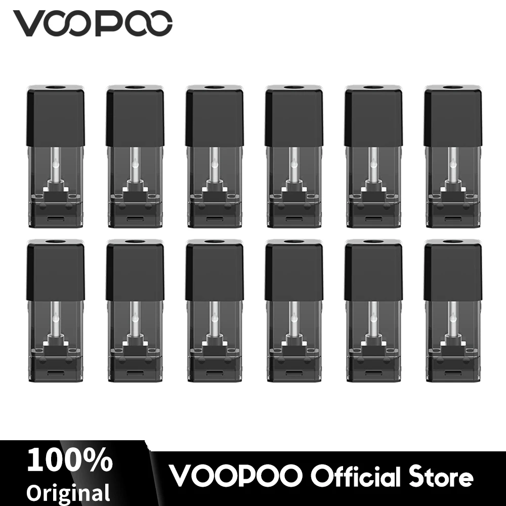 12Pcs VOOPOO Drag Nano Pod Cartridge 1ml Capacity 1.8ohm Pod Cartridge Electronic Cigarette Vape Replacement Kit
12Pcs VOOPOO Drag Nano Pod Cartridge 1ml Capacity 1.8ohm Pod Cartridge Electronic Cigarette Vape Replacement Kit
