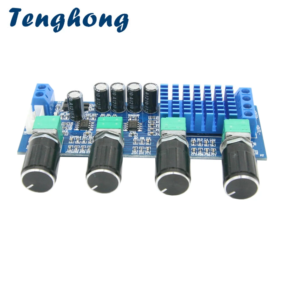 Tenghong Audio Power Tone Op AmpTPA3116D2 Dual Channel Stereo Digital Amplifier Board DC12-24V Speaker Sound Amplificador
Tenghong Audio Power Tone Op AmpTPA3116D2 Dual Channel Stereo Digital Amplifier Board DC12-24V Speaker Sound Amplificador