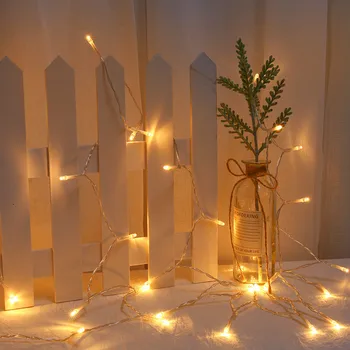 5m LED String Lights Copper Wire Fairy lights Night Light For Christmas Garland Room Bedroom Indoor Wedding Decoration Lamp
5m LED String Lights Copper Wire Fairy lights Night Light For Christmas Garland Room Bedroom Indoor Wedding Decoration Lamp