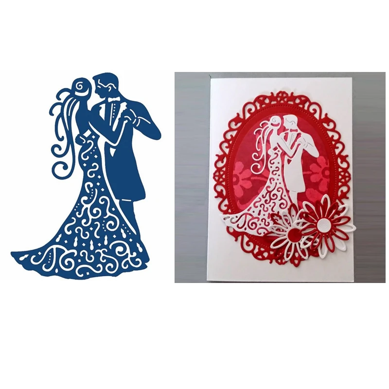 Couple Dancing In Love Lace Frame Style Metal Cutting Dies Stencil For Craft Paper Cards Decorative Album Making Die Cut
Couple Dancing In Love Lace Frame Style Metal Cutting Dies Stencil For Craft Paper Cards Decorative Album Making Die Cut