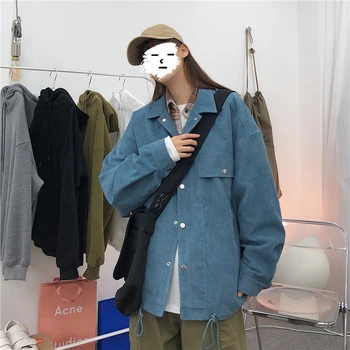 2020 Men's Fashion Trend Corduroy Fabric Overcoats Pulling Rope Jacket Loose Coat Male Four Color Outerwear Plus Size S-2XL 
2020 Men's Fashion Trend Corduroy Fabric Overcoats Pulling Rope Jacket Loose Coat Male Four Color Outerwear Plus Size S-2XL