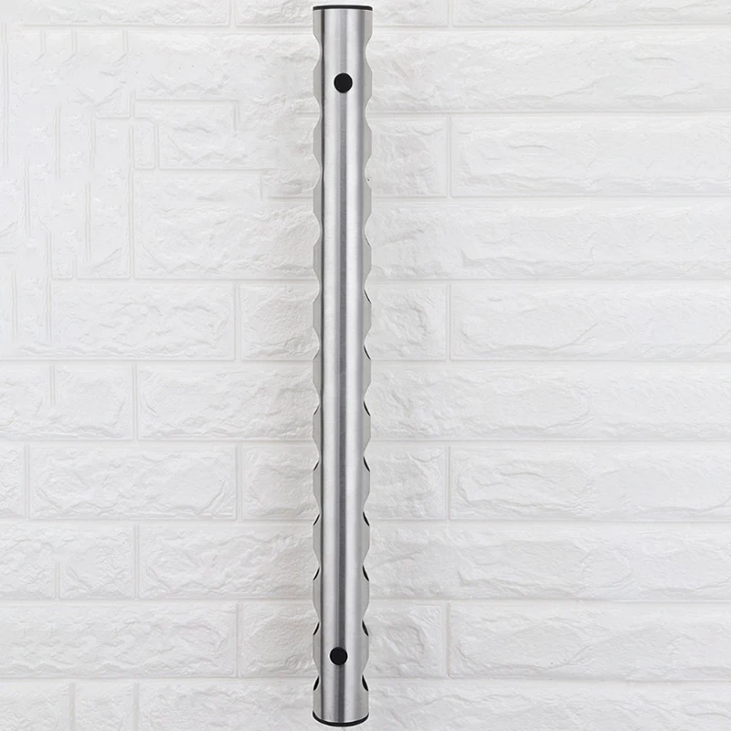 Stainless Steel Red Wine Rack Wall Hung Vertical Creative Wine Rack Bottle Wall Mounted European Style Bar Home Wine Decoration
Stainless Steel Red Wine Rack Wall Hung Vertical Creative Wine Rack Bottle Wall Mounted European Style Bar Home Wine Decoration