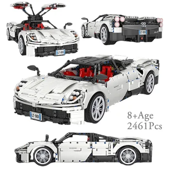 Technic Car Building Blocks 1:10 White Super Racing Car Moc Constructor Bricks Model Educational Toys For Boys Christmas Gifts 
Technic Car Building Blocks 1:10 White Super Racing Car Moc Constructor Bricks Model Educational Toys For Boys Christmas Gifts