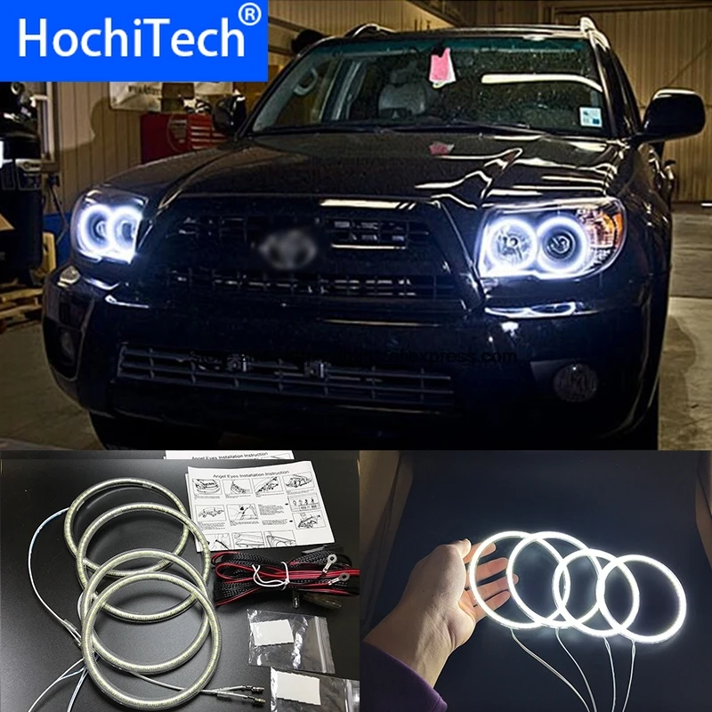 HochiTech супер яркий белый цвет светильник SMD светодиодный ангельские глазки для Toyota 4runner 2006-2009 стильные Автомобильные фары дневного светильник
HochiTech супер яркий белый цвет светильник SMD светодиодный ангельские глазки для Toyota 4runner 2006-2009 стильные Автомобильные фары дневного светильник