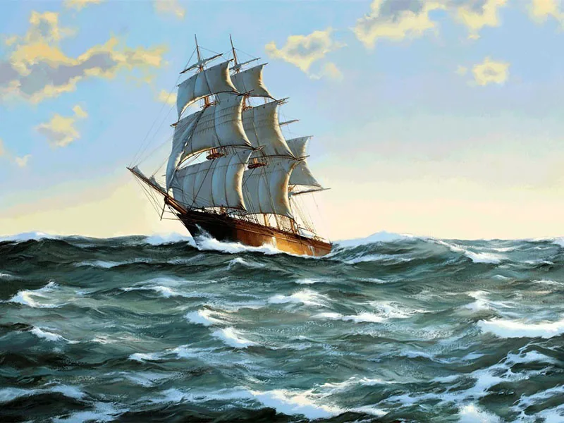 Peinture diamant bateau, broderie 5D, point de croix, rond, carré, mosaïque, manuel, Art, cadeau, décoration de maison, bricolage Peinture diamant bateau, broderie 5D, point de croix, rond, carré, mosaïque, manuel, Art, cadeau, décoration de maison, bricolage