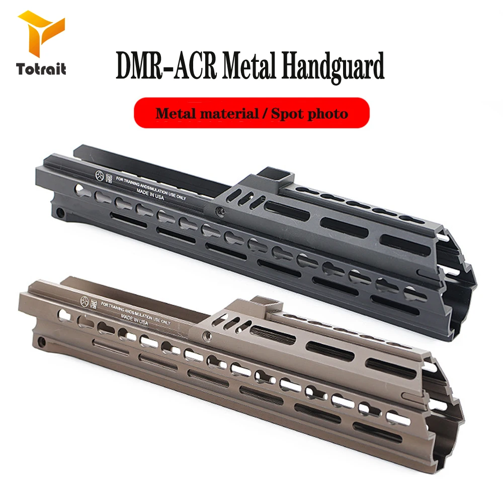 TOtrait Tactical DMR-ACR Metal Fishbone Decoration Jinming 10 S DMR Black/Brown keymod Hydroelastic Toy Accessories
TOtrait Tactical DMR-ACR Metal Fishbone Decoration Jinming 10 S DMR Black/Brown keymod Hydroelastic Toy Accessories