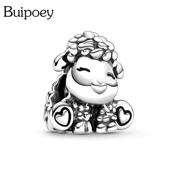 Buipoey 1pcs New Patty Sheep Beaded Fit Pandora Bracelets Bangle Original Silver Plated Accessories Charms For Necklace Jewelry
Buipoey 1pcs New Patty Sheep Beaded Fit Pandora Bracelets Bangle Original Silver Plated Accessories Charms For Necklace Jewelry