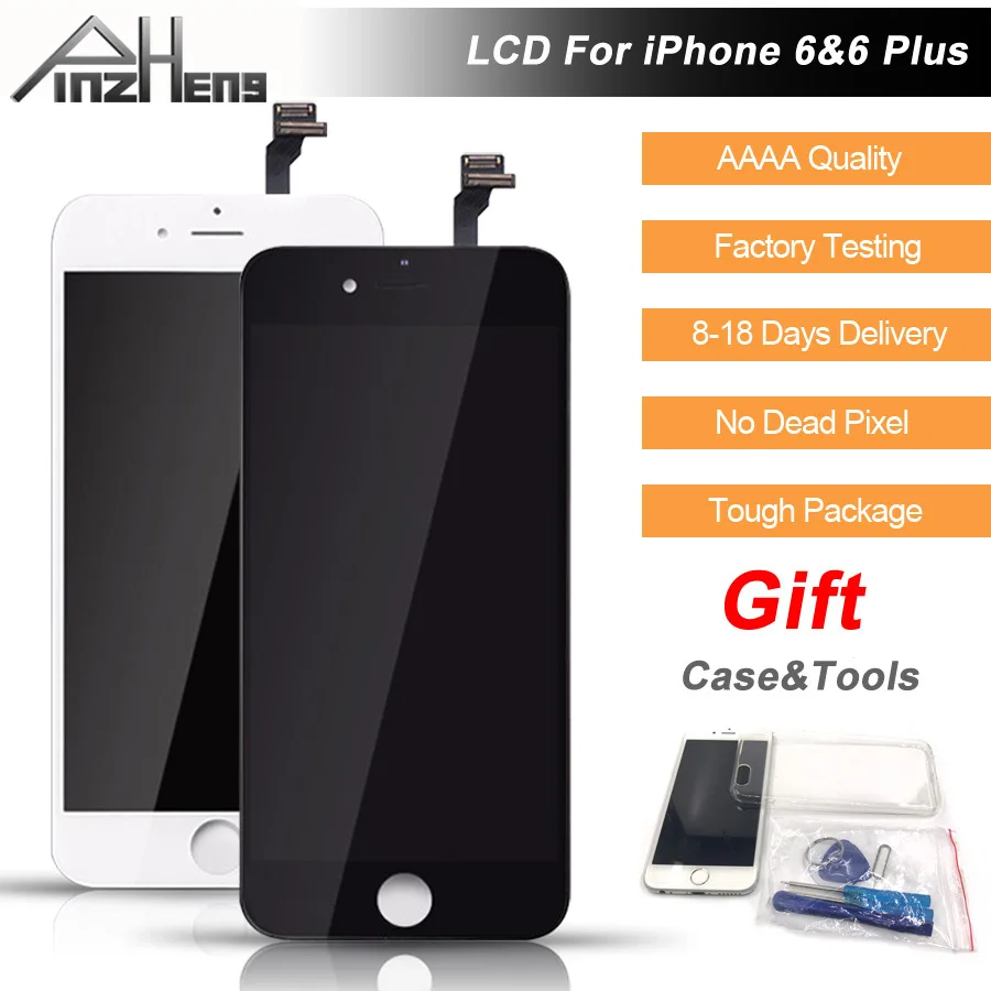 2019 100% Original PINZHENG AAAA Screen LCD For iPhone 6 Plus Screen LCD Replacement Display Touch Screen Digitizer Quality LCDs
2019 100% Original PINZHENG AAAA Screen LCD For iPhone 6 Plus Screen LCD Replacement Display Touch Screen Digitizer Quality LCDs