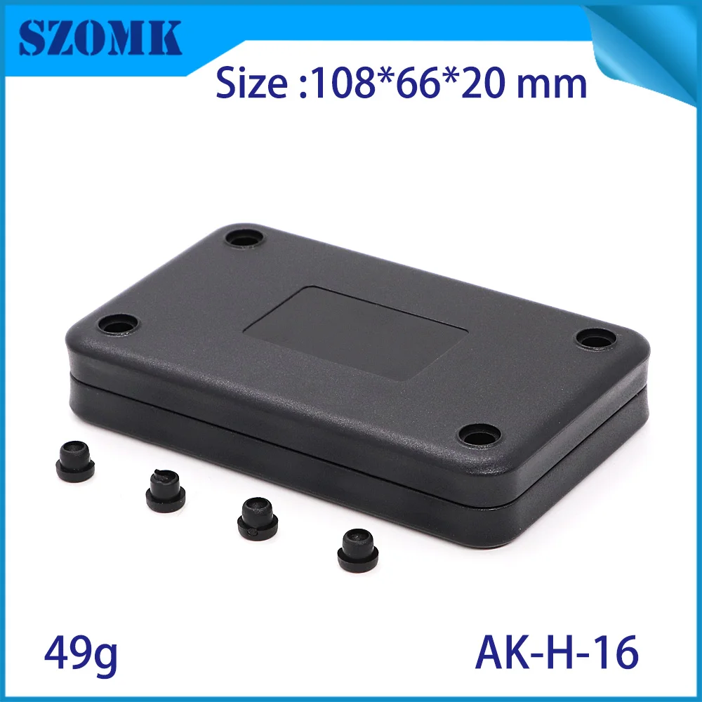 szomk handheld plastic box for electronics instrument housing plastic enclosure for pcb design junction box device project box (6)