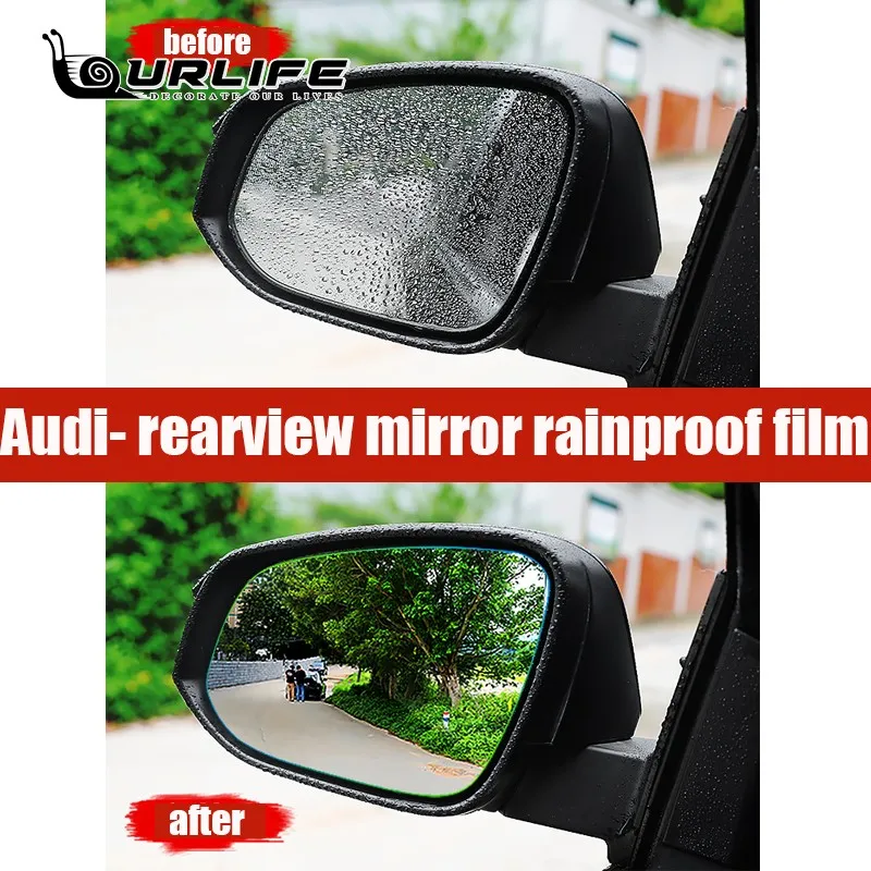2 Pcs Car Rainproof Film Rearview Anti fog Waterproof Membrane Accessories for audi a3 a4 a6 q3 q5 q7 auto parts
2 Pcs Car Rainproof Film Rearview Anti fog Waterproof Membrane Accessories for audi a3 a4 a6 q3 q5 q7 auto parts