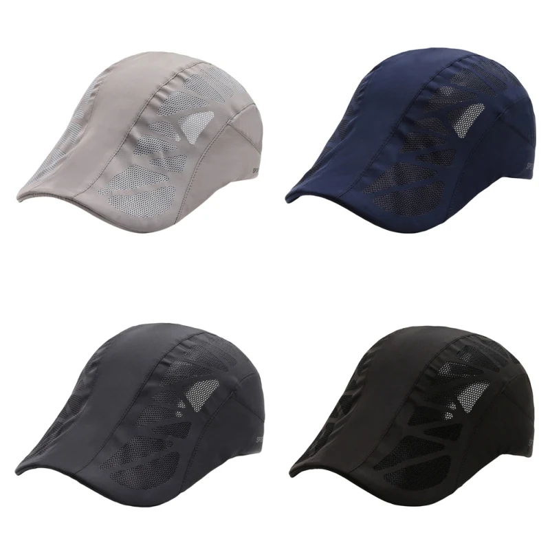 UPF50+Summer Quick-drying Cap Thin Section Tennis Forward Wild Sunscreen Fishing Male Sun Hat New |