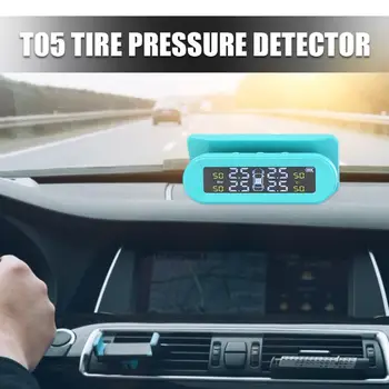 Car LCD Tyre Tire Pressure Monitoring Excellent Craftsmanship Well Durability T05 Solar and USB Charging System Blue
Car LCD Tyre Tire Pressure Monitoring Excellent Craftsmanship Well Durability T05 Solar and USB Charging System Blue