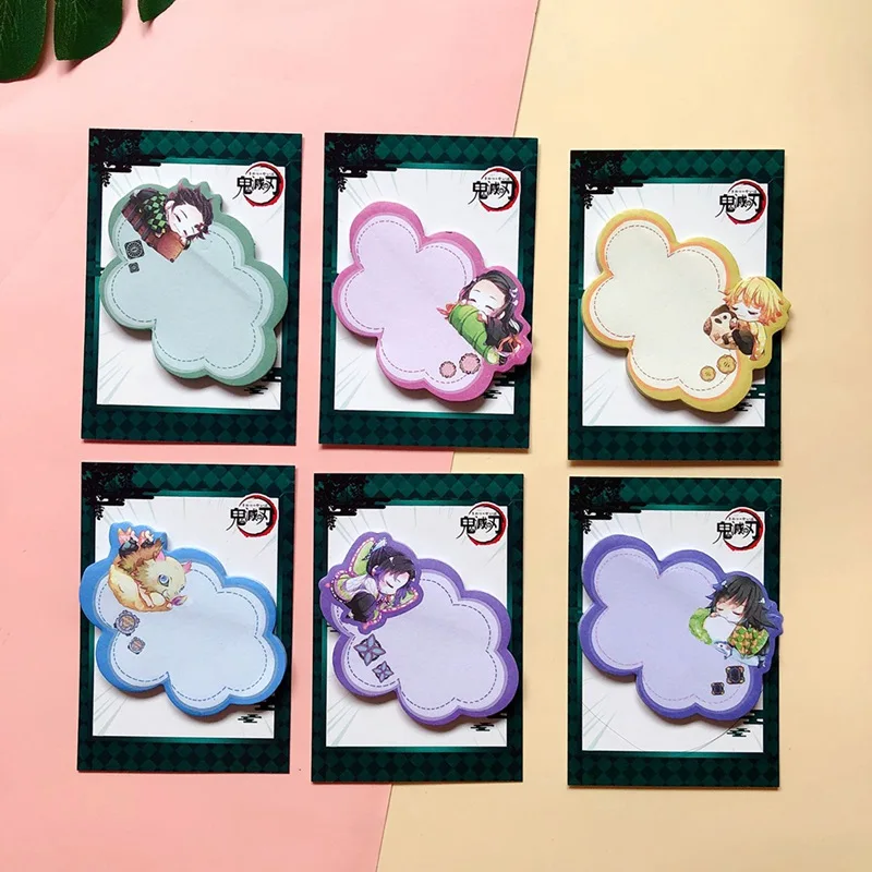 1PC Japanese Anime Demon Slayer Memo Notebook Bookmark Cartoon Mini Memo Pad Sticky Notes Children Student Stationery Gift
1PC Japanese Anime Demon Slayer Memo Notebook Bookmark Cartoon Mini Memo Pad Sticky Notes Children Student Stationery Gift