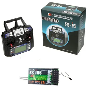 Flysky FS-i6 FS I6 2.4G 6ch RC Transmitter Controller wvith FS-iA6 Receiver For RC Helicopter Plane Quadcopter Glider drone
Flysky FS-i6 FS I6 2.4G 6ch RC Transmitter Controller wvith FS-iA6 Receiver For RC Helicopter Plane Quadcopter Glider drone
