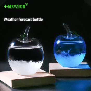 Weather Forecast Bottle Apple Shape Decoration Glass Crafts Wedding Birthday Gift Home Decorations Accessories
Weather Forecast Bottle Apple Shape Decoration Glass Crafts Wedding Birthday Gift Home Decorations Accessories