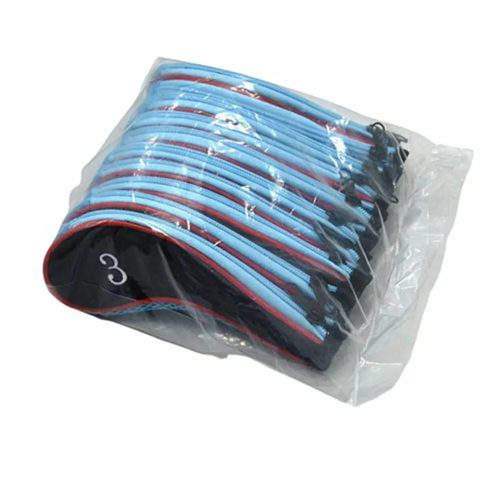 10Pcs Exquisite Diving fabric Golf Club Head Covers Iron Putter Protective Case Head Protector Bag for Golf Sports 8 Colors
10Pcs Exquisite Diving fabric Golf Club Head Covers Iron Putter Protective Case Head Protector Bag for Golf Sports 8 Colors