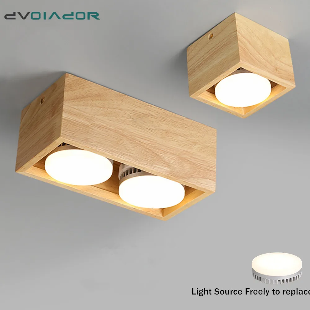 Nordic led Downlight Wood Spot led light Surface Mounted No Hole Light Fixture LED Bulb replaceable for Living Room Bedroom Lamp
Nordic led Downlight Wood Spot led light Surface Mounted No Hole Light Fixture LED Bulb replaceable for Living Room Bedroom Lamp