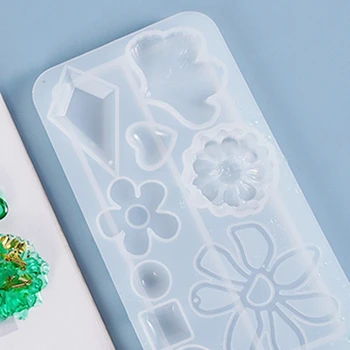 Crystal Epoxy Resin Mold Earrings Pendant Casting Silicone Mould DIY Making Tool L4ME
Crystal Epoxy Resin Mold Earrings Pendant Casting Silicone Mould DIY Making Tool L4ME