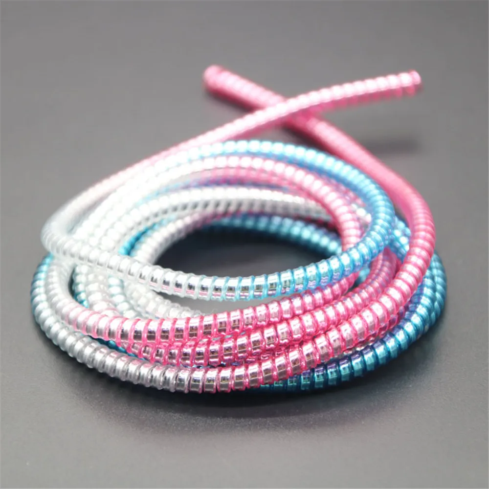 5pcs/lot Gradient Color Cable Protector 1.4m USB earphone Cover Storage Protector Spring Cable Organizer Wire Wrapped Cord
5pcs/lot Gradient Color Cable Protector 1.4m USB earphone Cover Storage Protector Spring Cable Organizer Wire Wrapped Cord