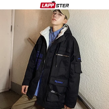 LAPPSTER Wool Winter Jackets Coats Men 2020 Hooded Thick Warm Parka Japanese Streetwear Korean Fashions Streetwear Winter Jacket 
LAPPSTER Wool Winter Jackets Coats Men 2020 Hooded Thick Warm Parka Japanese Streetwear Korean Fashions Streetwear Winter Jacket
