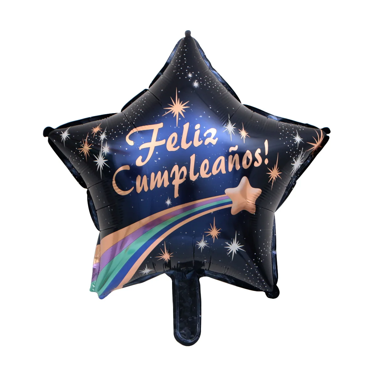 18 дюймов Feliz Cumpleanos испанские воздушные шары шестиугольные праздничные для