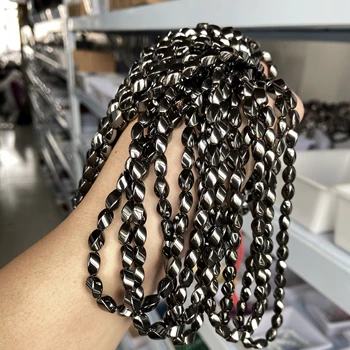 Hot-Sales Black Hematite Spacer Beads Natural Stone Irregular Shape Loose Beads For DIY Jewelry Making Bracelet Necklace 15.5"
Hot-Sales Black Hematite Spacer Beads Natural Stone Irregular Shape Loose Beads For DIY Jewelry Making Bracelet Necklace 15.5"