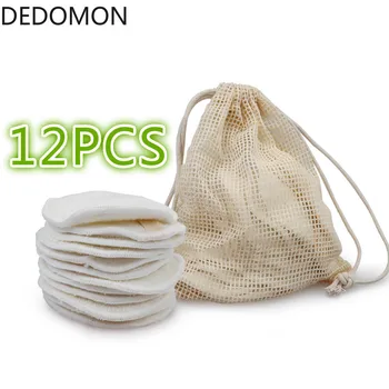 12PC Reusable Cotton Pads Makeup Remover Pads Washable Round Bamboo Make Up Pads Cloth Nursing Pads Skin Care Tool Skin Cleaning
12PC Reusable Cotton Pads Makeup Remover Pads Washable Round Bamboo Make Up Pads Cloth Nursing Pads Skin Care Tool Skin Cleaning